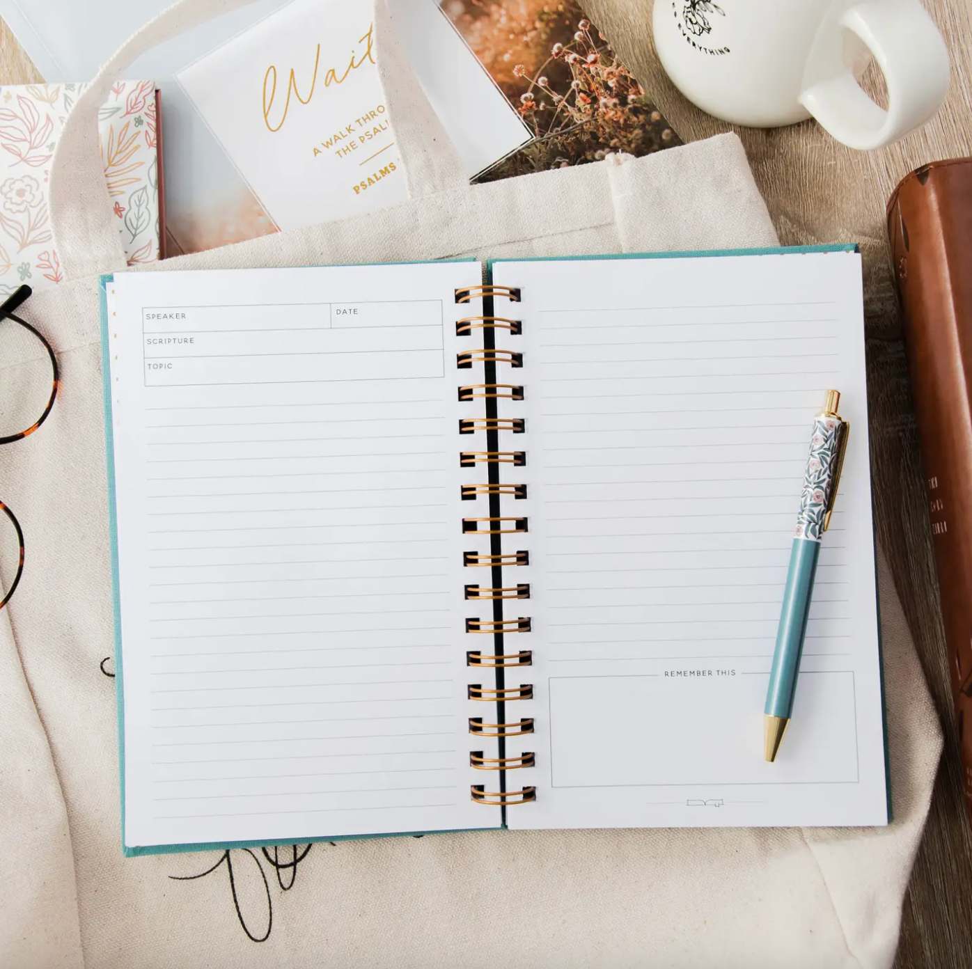 Sermon Notes Journal | Teal