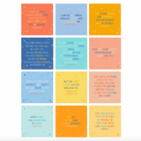 Verses For Strength | Bible Verse Card Set with Display Stand