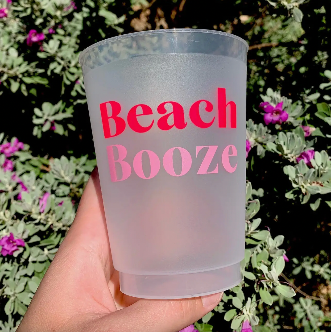 6-Pack Frosted Cups | Beach Booze
