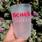 6-Pack Frosted Cups | Beach Booze