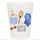 6-Pack Frosted Cups | Hampton Vibes