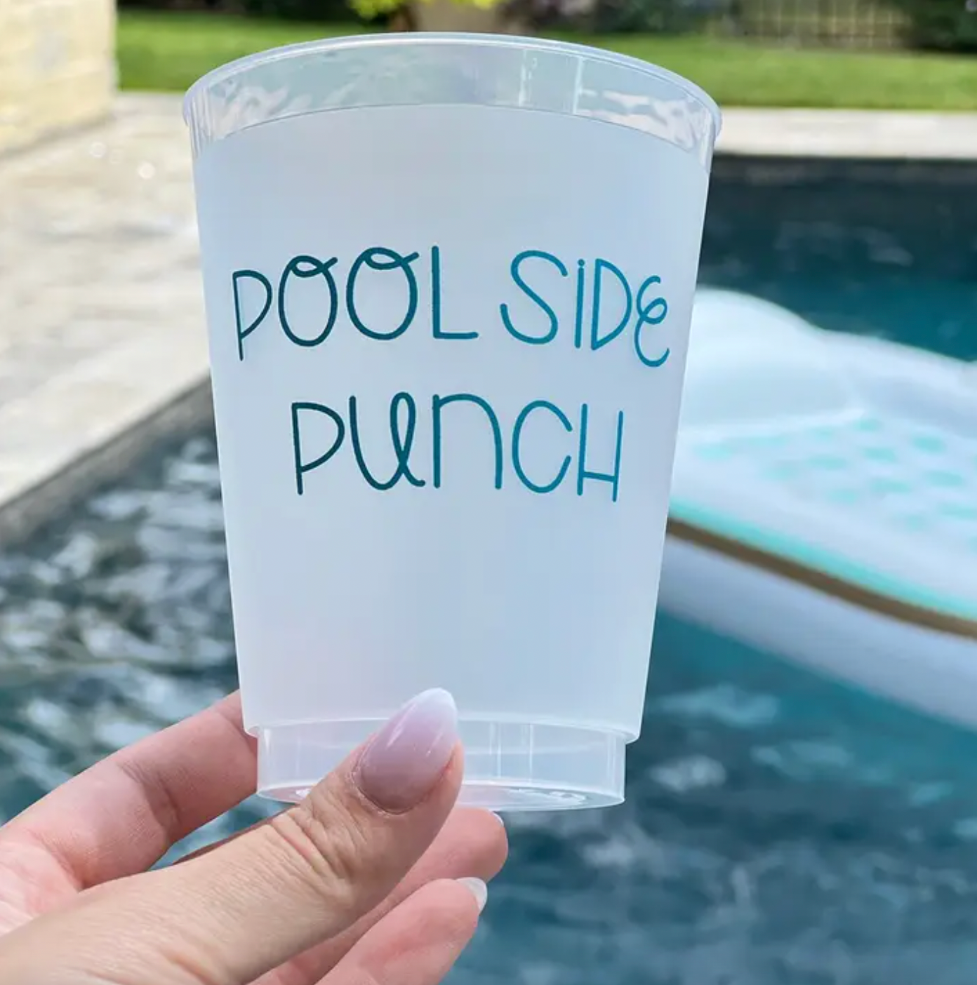 6-Pack Frosted Cups | Poolside Punch