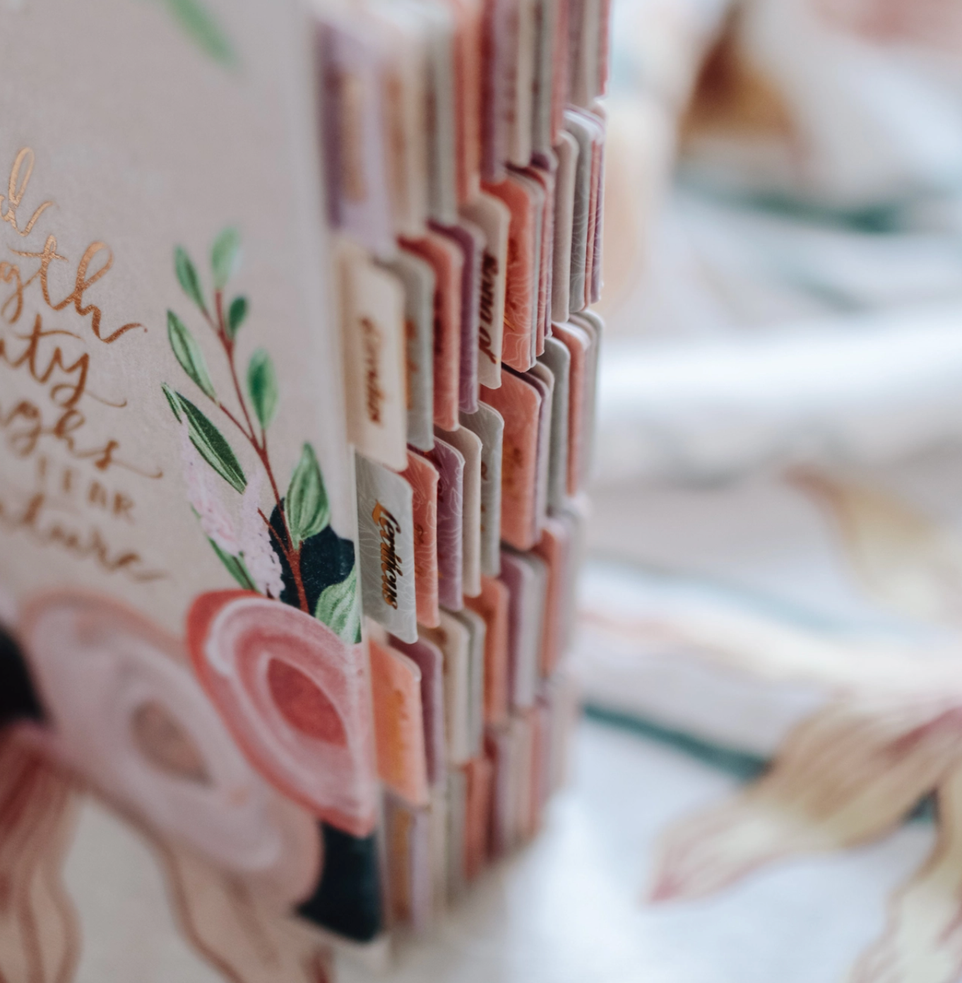 Bible Tabs | Pastel Florals