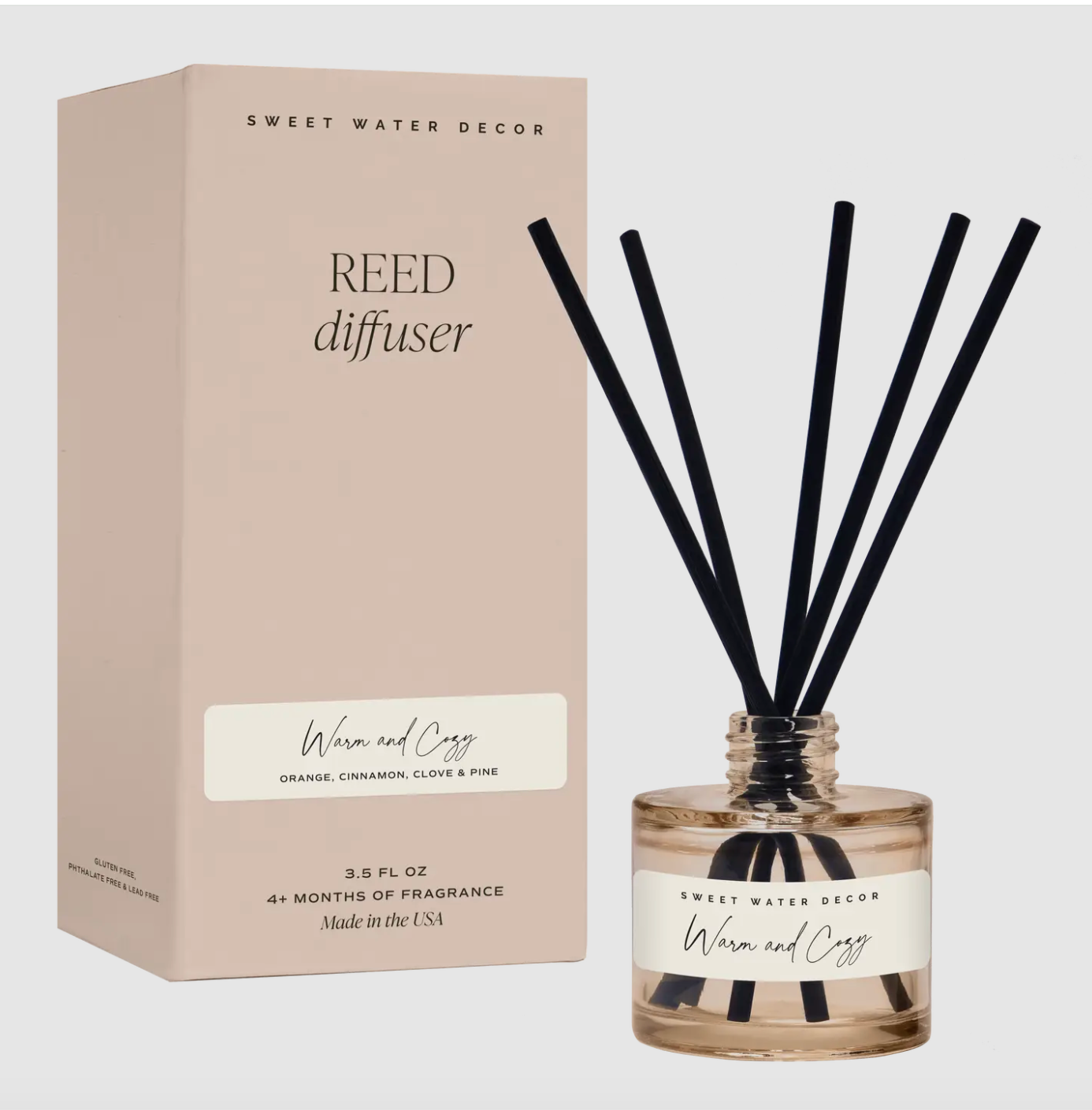 Reed Diffuser | Warm & Cozy