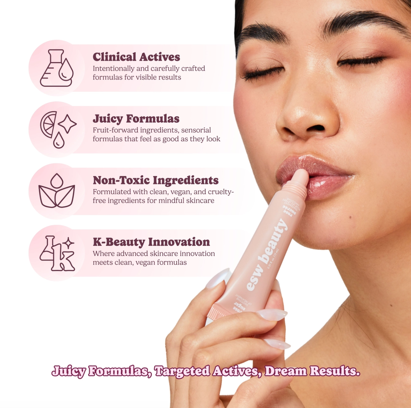 Smoothing Lip Treatment | Rose Sugar