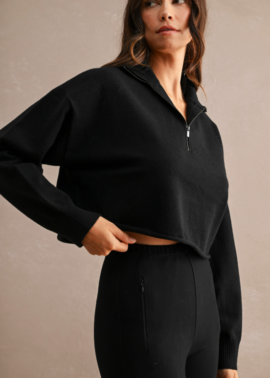 Hayes Half-Zip Knit Pullover