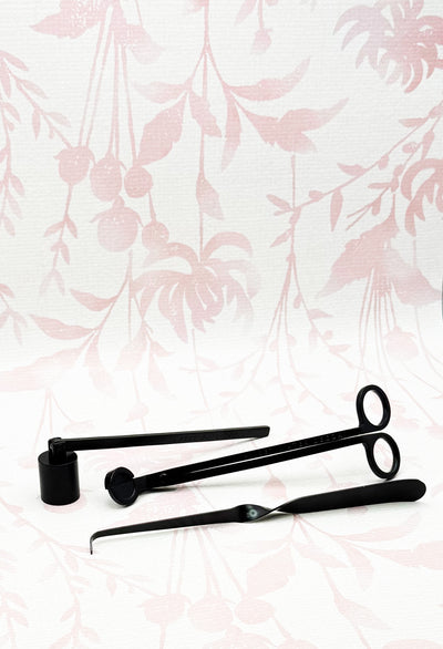 Candle Care Kit | Black