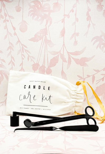 Candle Care Kit | Black