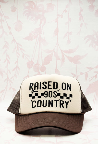 Raised on 90's Country Trucker Hat