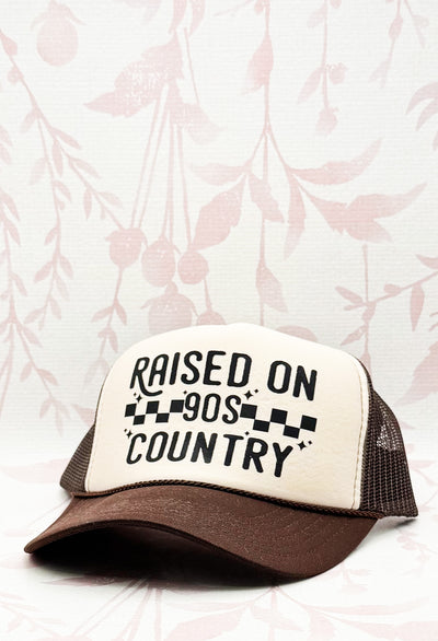 Raised on 90's Country Trucker Hat