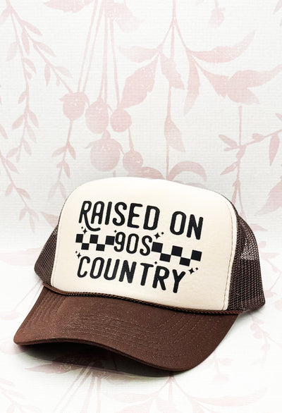 Raised on 90's Country Trucker Hat