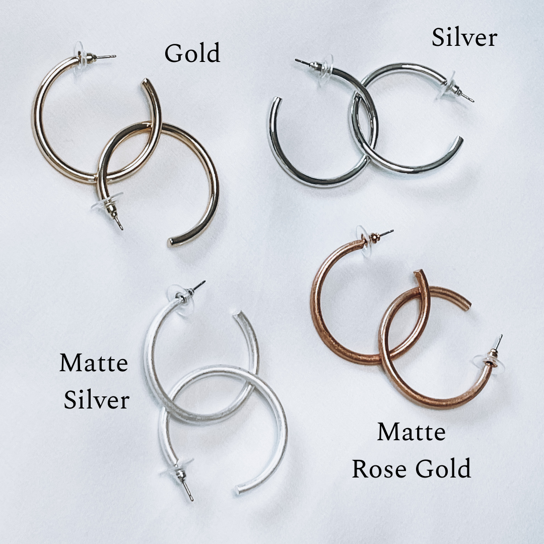 Everyday Hoop Earrings