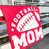 Red Football Mom Graphic Tee